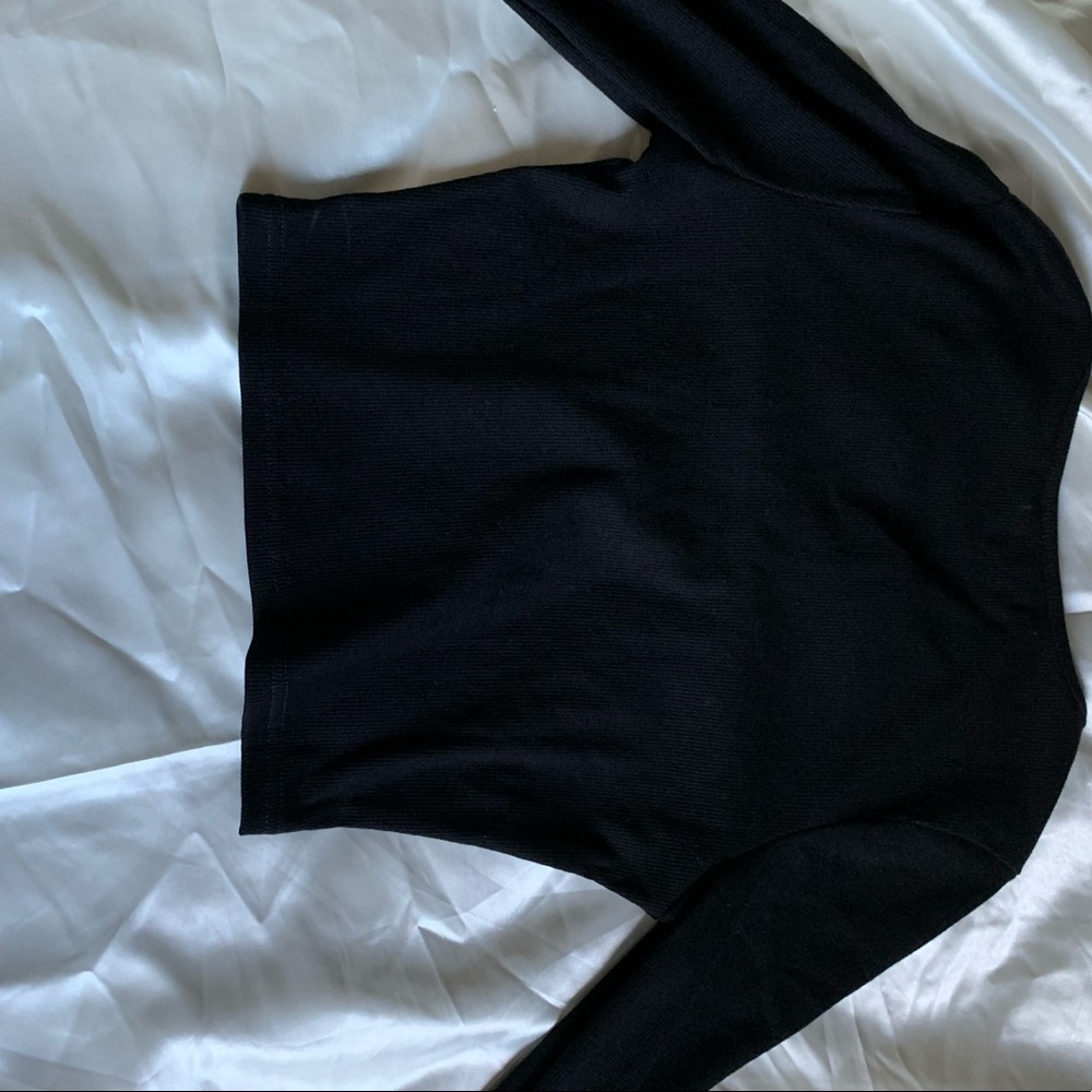 Black Baby Girl Long Sleeve Top (Women’s) - Picture 3 of 4